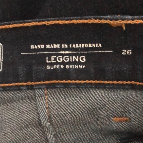 Levi’s Capital W Super Skinny Dark Wash Jeans - Picture 8 of 9
